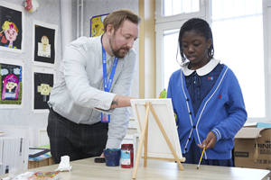 北京一土學校藝術(shù)課