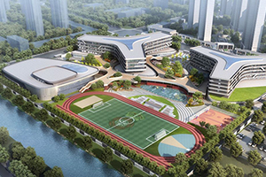 南京金地未來(lái)學(xué)校俯瞰圖